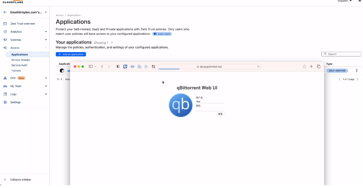 图片[18]-抗攻击 无需开放额外端口 无需服务器 随时随地访问局域网Web应用 Cloudflare Tunnel-知遇博客