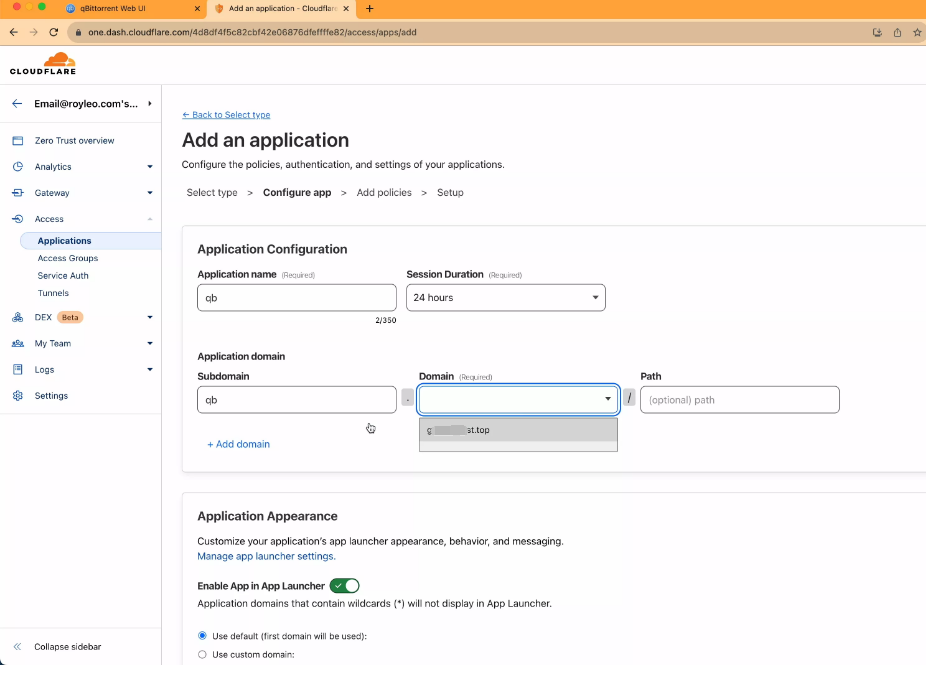 图片[14]-抗攻击 无需开放额外端口 无需服务器 随时随地访问局域网Web应用 Cloudflare Tunnel-知遇博客