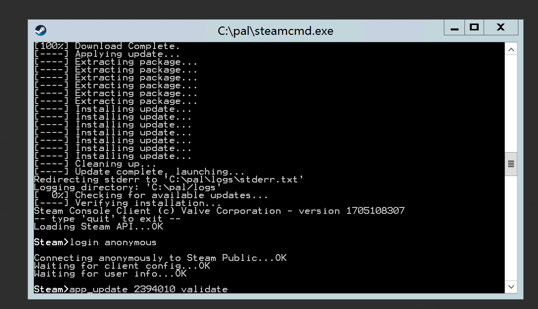图片[11]-如何用Windows服务器搭建幻兽帕鲁服务器端-知遇博客