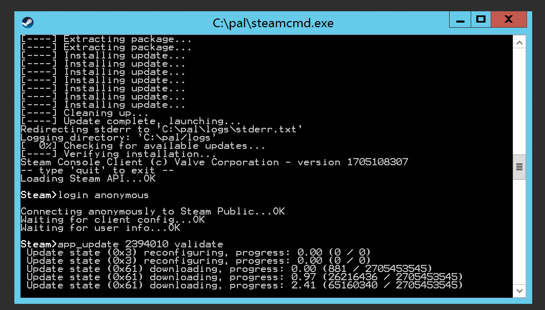 图片[12]-如何用Windows服务器搭建幻兽帕鲁服务器端-知遇博客