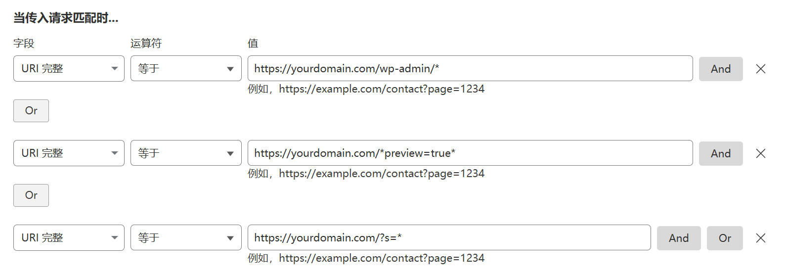 图片[2]-一个适用于标准普通 WordPress 博客站点的CloudFlare Cache Rules缓存规则-知遇博客